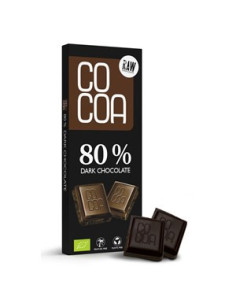 Czekolada ciemna 80% BIO - 40g - Cocoa