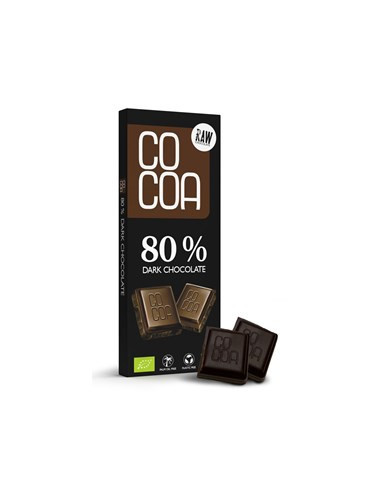 Czekolada ciemna 80% BIO - 40g - Cocoa