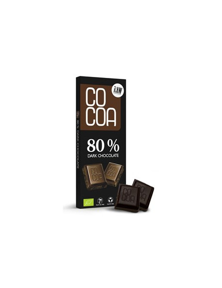 Czekolada ciemna 80% BIO - 40g - Cocoa