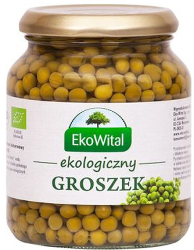 Groszek Zielony w Zalewie Bio - 350g/230g - EkoWital
