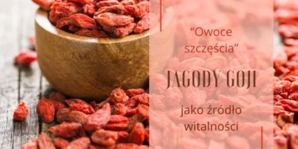 Jagody goji źródło witalności